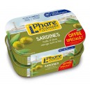 SARDINES* LOT 2X 135G H.OLIVE