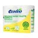 PAPIER TOILETTE COMPACT 4 ROULEAUX/RECYCLÉ*